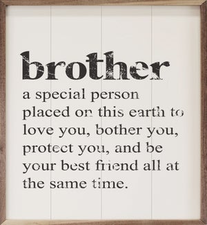 Brother A Special Person White